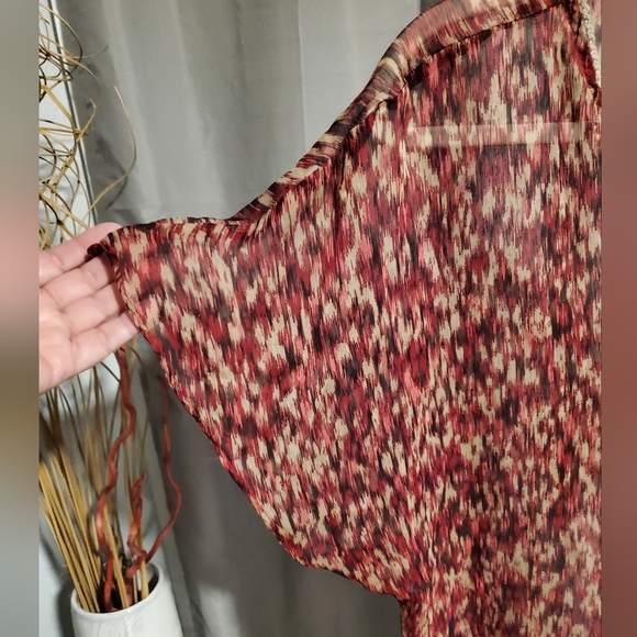 CONVERSE ONE STAR Sheer Blouse - Picture 6 of 8